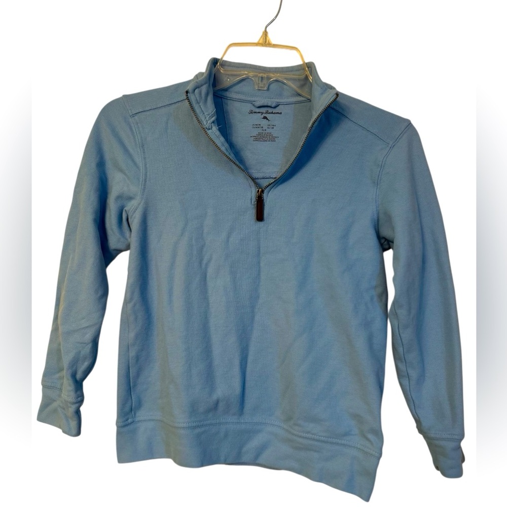 Tommy Bahama kids’ quarter zip pullover, size M